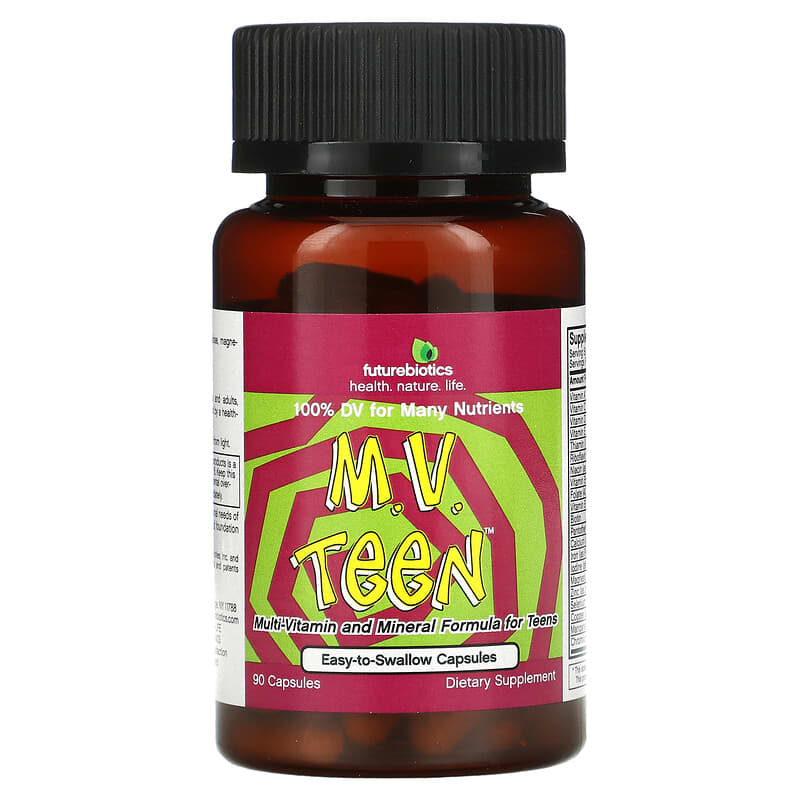 Futurebiotics M.V. Teen 90 Capsules 1 Futurebiotics M.V. Teen 90 Capsules 049479207268