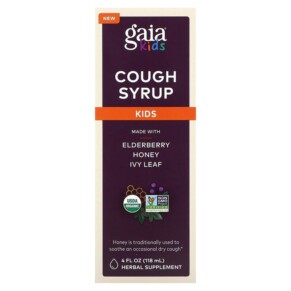 Gaia Herbs Kids Cough Syrup 4 fl oz (118 ml) 751063152181