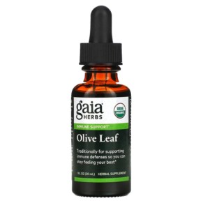 Gaia Herbs Olive Leaf 1 fl oz (30 ml) 751063308250