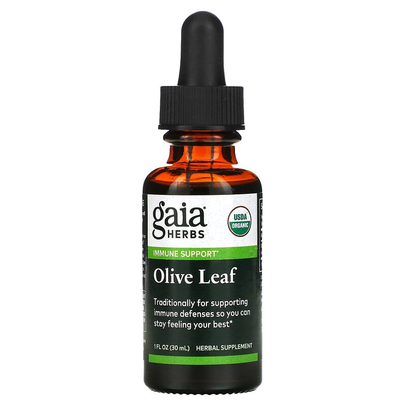 Gaia Herbs Olive Leaf 1 fl oz (30 ml) 1 Gaia Herbs Olive Leaf 1 fl oz (30 ml) 751063308250