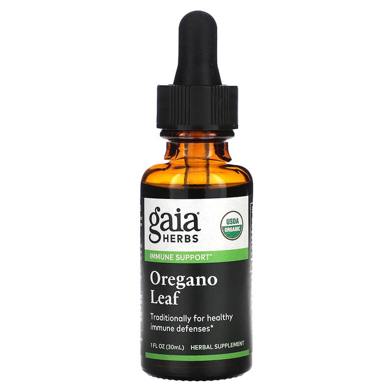Gaia Herbs Organic Oregano Leaf 1 fl oz (30 ml) 1 Gaia Herbs Organic Oregano Leaf 1 fl oz (30 ml) 751063376303