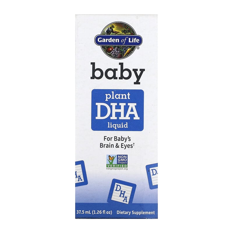 Garden of Life Baby Plant DHA Liquid 1.26 oz (37.5 ml) 1 Garden of Life Baby Plant DHA Liquid 1.26 fl oz (37.5 ml) 658010125291