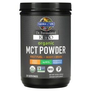 Garden of Life Dr. Formulated Keto Organic MCT Powder 10.58 oz (300 g) 658010124454
