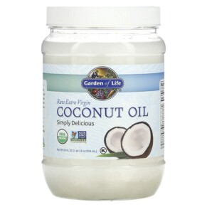 Garden of Life Raw Extra Virgin Coconut Oil 29 fl oz (858 ml) 658010118866