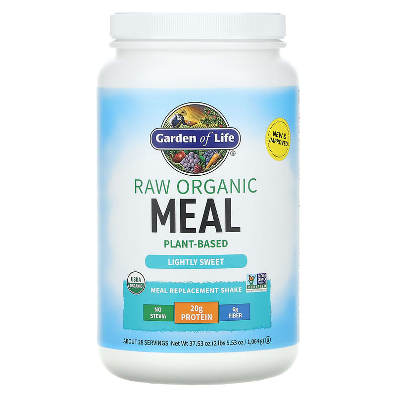 Garden of Life RAW Organic Meal Shake & Meal Replacement 2 lb 5 oz (1.038 g) 1 Garden of Life RAW Organic Meal Shake & Meal Replacement 2 lb 5 oz (1.038 g) 658010114141