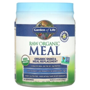 Garden of Life RAW Organic Meal Shake & Meal Replacement Vanilla 1 lb 1 oz (484 g) 658010116930