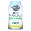 Garden of Life RAW Perfect Food Green Superfood Juiced Greens Powder 240 Vegan Capsules 658010114066