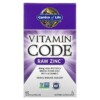 Garden of Life Vitamin Code RAW Zinc 60 viên 2 Garden of Life Vitamin Code RAW Zinc 60 Vegan Capsules 658010116527