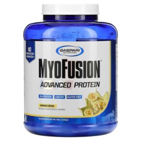 Gaspari Nutrition MyoFusion Advanced Protein Banana Cream 4 lbs (1.81 g) 646511023086