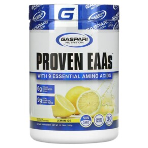 Gaspari Nutrition Proven EAAs Lemon Ice 13.75 oz (390 g) 646511031432