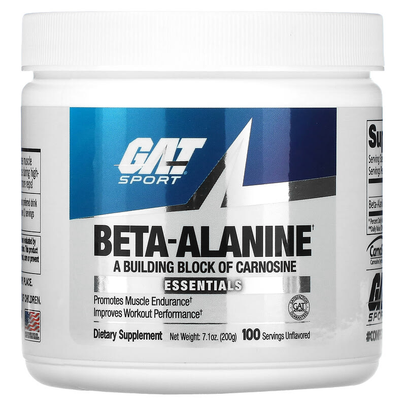 GAT Beta Alanine Unflavored 7.1 oz (200 g) 1 GAT Beta Alanine Unflavored 7.1 oz (200 g) 859613220035