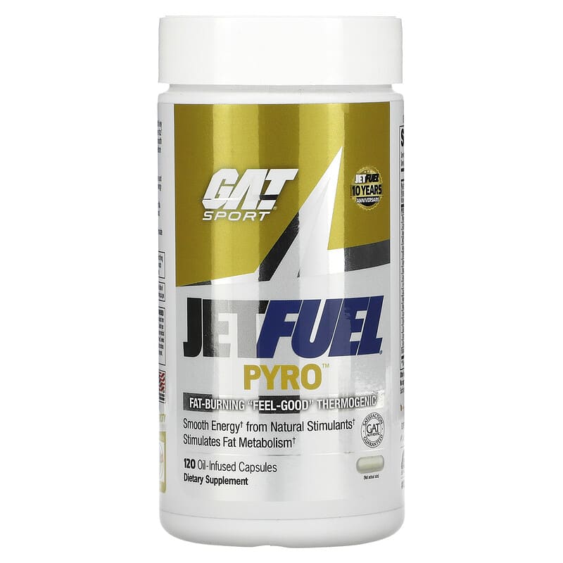 GAT JetFUEL Pyro 120 Oil-Infused Capsules 1 GAT JetFUEL Pyro 120 Oil-Infused Capsules 859613000781