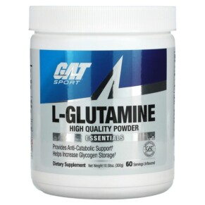 GAT L-Glutamine Unflavored 10.58 oz (300 g) 816170021680