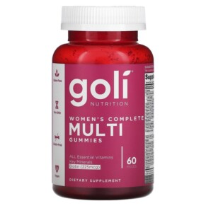 Goli Nutrition Women's Complete Multi Gummies 60 Pieces 055840402552