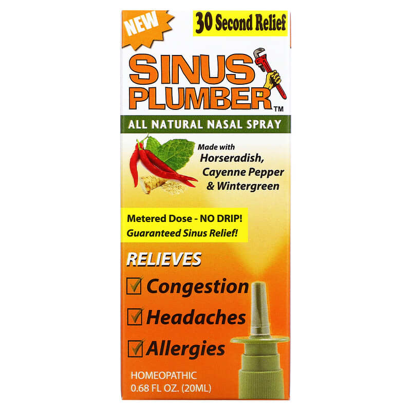 Greensations Sinus Plumber All Natural Nasal Spray 0.68 fl oz (20 ml) 1 Greensations Sinus Plumber All Natural Nasal Spray 0.68 fl oz (20 ml) 899312003010