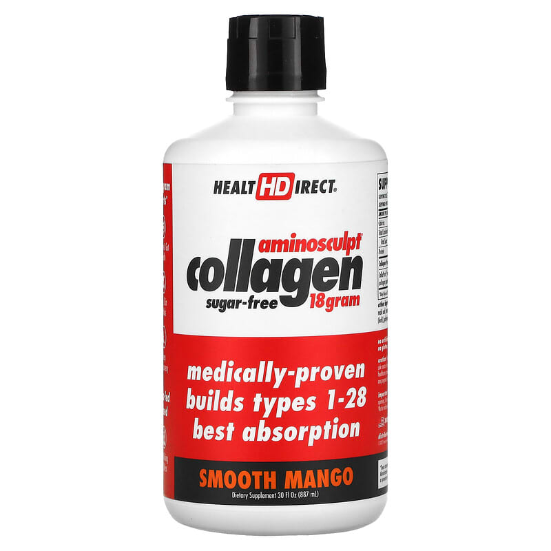 Health Direct Amino Sculpt Collagen Smooth Mango 30 fl oz (887 ml) 1 Health Direct Amino Sculpt Collagen Smooth Mango 30 fl oz (887 ml) 814599002174