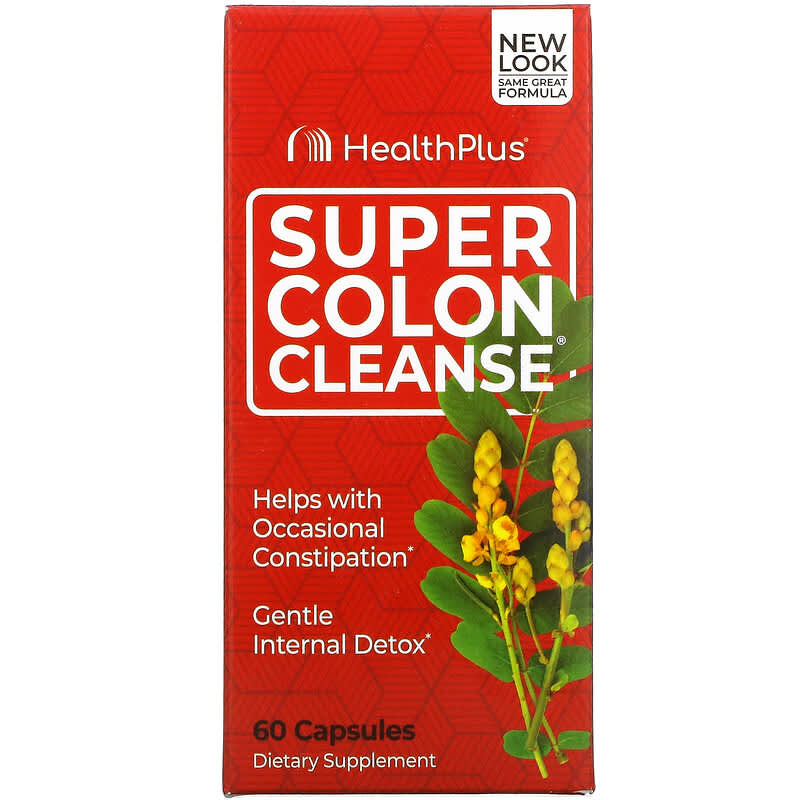 Health Plus Inc. Super Colon Cleanse 60 Capsules 1 Health Plus Inc. Super Colon Cleanse 60 Capsules 083502087625