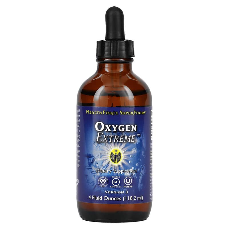 HealthForce Superfoods Oxygen Extreme 4 fl oz (118.2 ml) 1 HealthForce Superfoods Oxygen Extreme 4 fl oz (118.2 ml) 650786000086