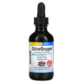 Herbs Etc. ChlorOxygen Chlorophyll Concentrate Alcohol Free 2 fl oz (59 ml) 765704319024