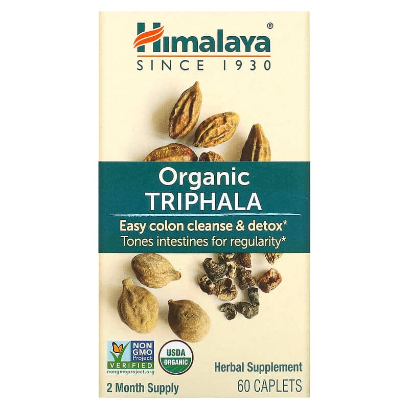Himalaya Organic Triphala 60 Caplets 1 Himalaya Organic Triphala 60 Caplets 605069404013