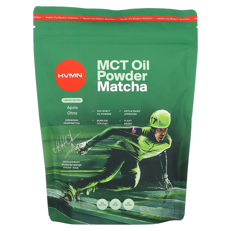 HVMN MCT Oil Powder Matcha Limited Edition 10.4 oz (295 g) 1 HVMN MCT Oil Powder Matcha Limited Edition 10.4 oz (295 g) 850632006624