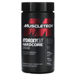 Hydroxycut Hardcore Elite 110 Rapid-Release Thermo Capsules 631656202052