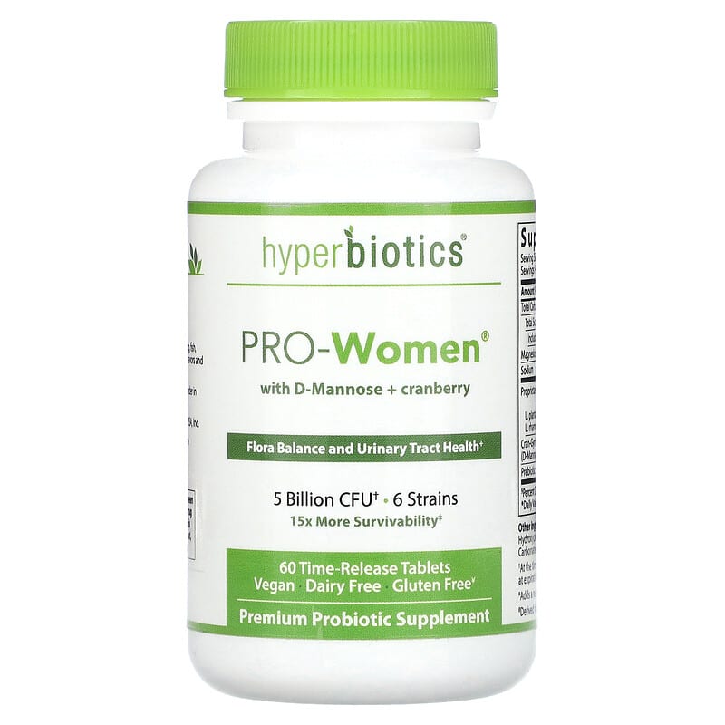Hyperbiotics PRO-Women 5 Billion CFU 60 Time-Release viên 1 Hyperbiotics PRO-Women 5 Billion CFU 60 Time-Release Tablets 9506000113739