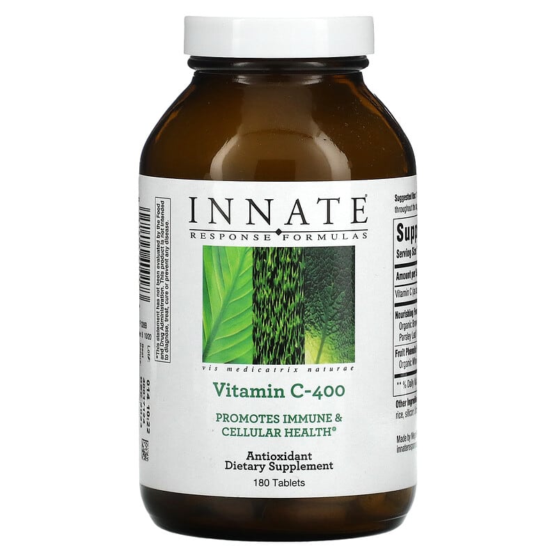 Innate Response Formulas Vitamin C-400 180 viên 1 Innate Response Formulas Vitamin C-400 180 Tablets 051494400173