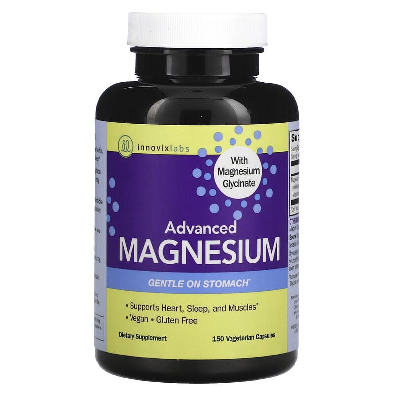 InnovixLabs Advanced Magnesium 150 viên 1 InnovixLabs Advanced Magnesium 150 Vegetarian Capsules 794504984552