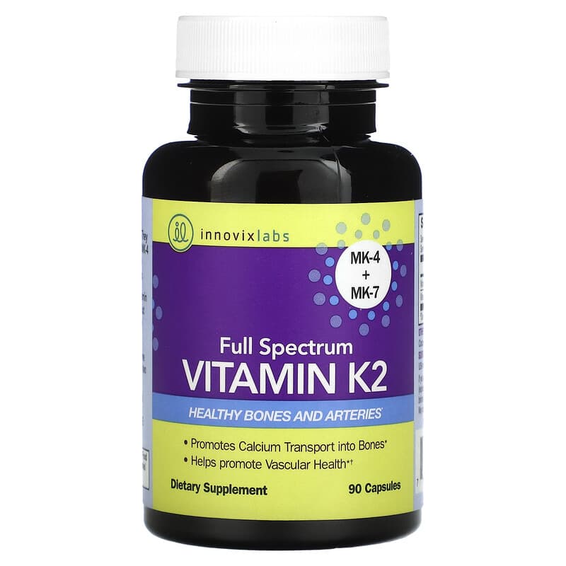InnovixLabs Full Spectrum Vitamin K2 90 viên 1 InnovixLabs Full Spectrum Vitamin K2 90 Capsules 794504984651
