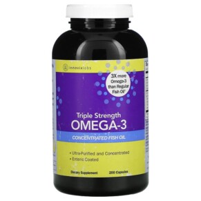 InnovixLabs Triple Strength Omega-3 200 Capsules 794504487565