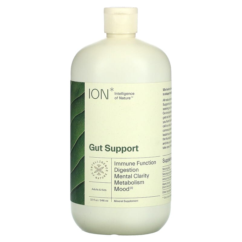 ION Intelligence of Nature Gut Support 32 fl oz (946 ml) 1 ION Intelligence of Nature Gut Support 32 fl oz (946 ml) 858562007414