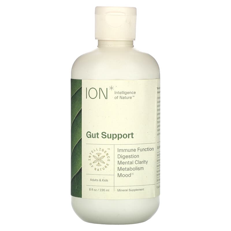 ION Intelligence of Nature Gut Support 8 fl oz (236 ml) 1 ION Intelligence of Nature Gut Support 8 fl oz (236 ml) 858562007377
