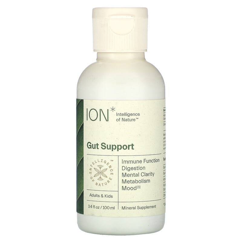 ION Intelligence of Nature Gut Support Mineral Supplement 3.4 fl oz (100 ml) 1 ION Intelligence of Nature Gut Support Mineral Supplement 3.4 fl oz (100 ml) 858562007384