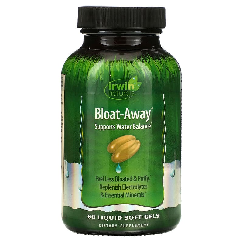 Irwin Naturals Bloat-Away 60 Liquid Soft-Gels 1 Irwin Naturals Bloat-Away 60 Liquid Soft-Gels 710363573041