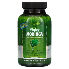 Irwin Naturals Mighty Moringa 60 Liquid Soft-Gels 710363583156