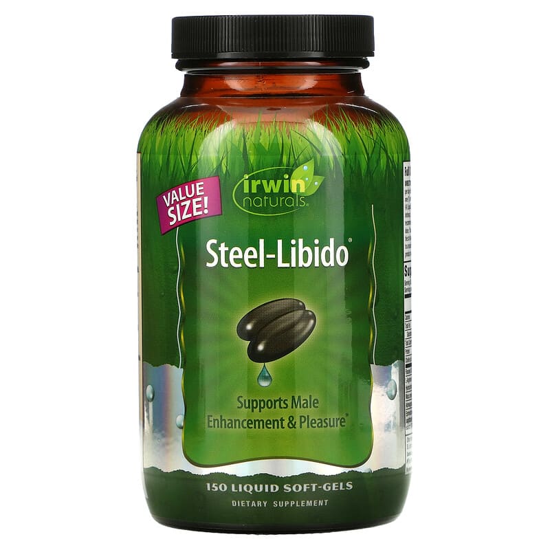 Irwin Naturals Steel-Libido 150 Liquid Soft-Gels 1 Irwin Naturals Steel-Libido 150 Liquid Soft-Gels 710363578251