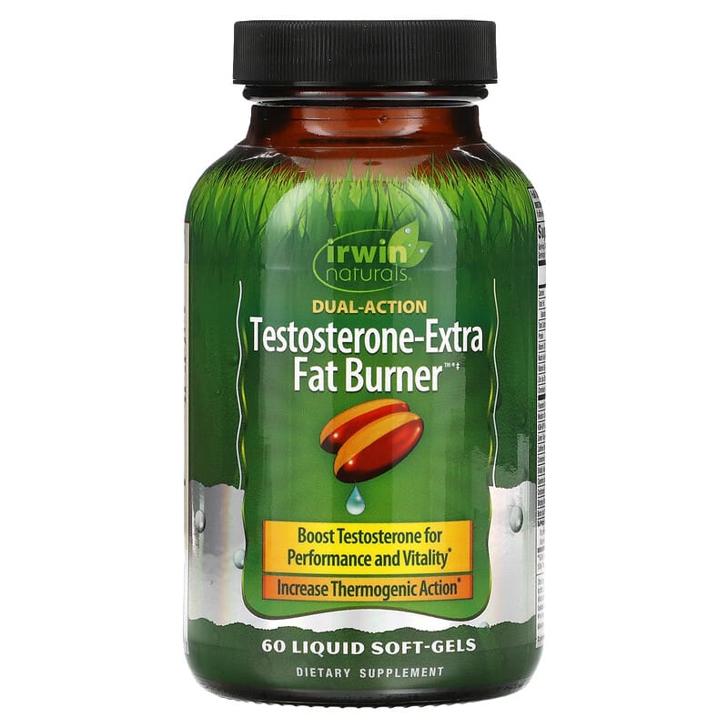 Irwin Naturals Testosterone-Extra Fat Burner 60 Liquid Soft-Gels 1 Irwin Naturals Testosterone-Extra Fat Burner 60 Liquid Soft-Gels 710363596767