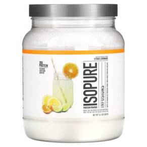 Isopure Infusions Protein Powder Citrus Lemonade 14.1 oz (400 g) 089094025038
