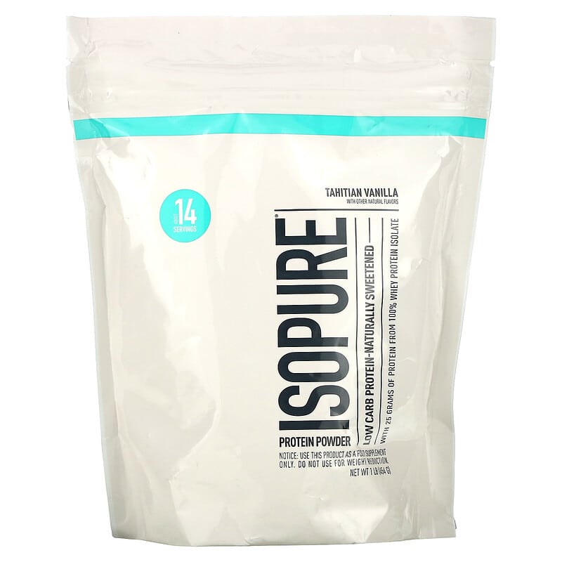 Isopure Low Carb Protein Powder Tahitian Vanilla 1 lb (454 g) 1 Isopure Low Carb Protein Powder Tahitian Vanilla 1 lb (454 g) 089094025267
