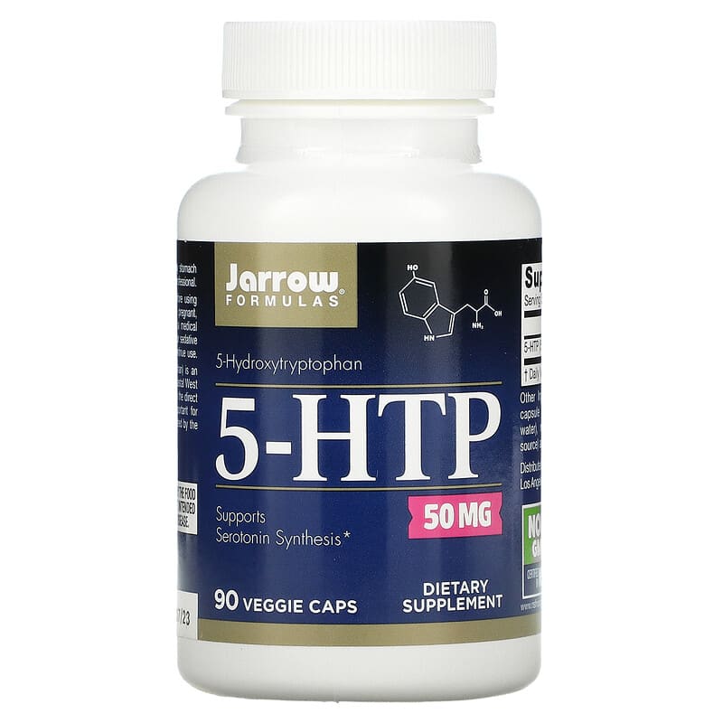 Jarrow Formulas 5-HTP 50 mg 90 viên 1 Jarrow Formulas 5-HTP 50 mg 90 Veggie Caps 790011150442