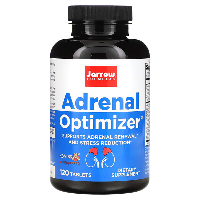 Jarrow Formulas Adrenal Optimizer 120 Tablets 1 Jarrow Formulas Adrenal Optimizer 120 Tablets 790011290322