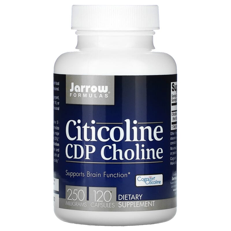 Jarrow Formulas Citicoline CDP Choline 250 mg 120 viên 1 Jarrow Formulas Citicoline CDP Choline 250 mg 120 Capsules 790011180142