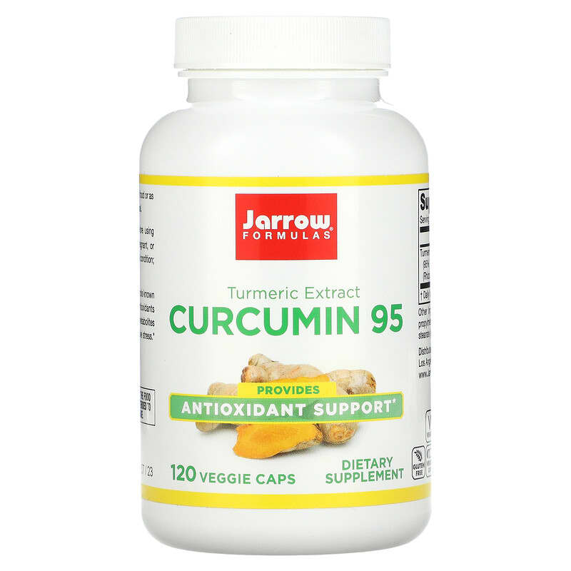 Jarrow Formulas Curcumin 95 Turmeric Extract 500 mg 120 Veggie Caps 1 Jarrow Formulas Curcumin 95 Turmeric Extract 500 mg 120 Veggie Caps 790011140764
