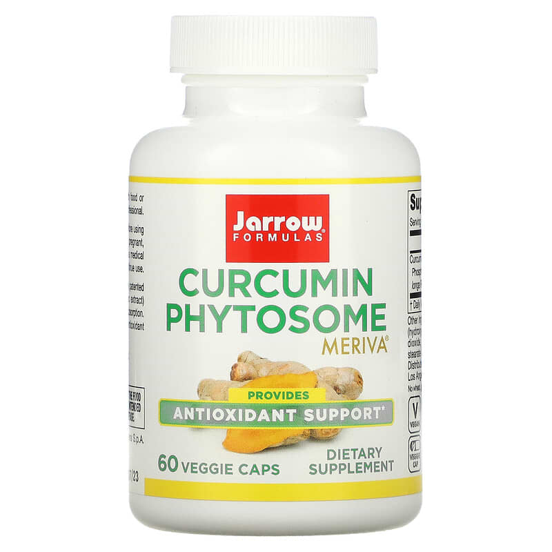 Jarrow Formulas Curcumin Phytosome 500 mg 60 Veggie Caps 1 Jarrow Formulas Curcumin Phytosome 500 mg 60 Veggie Caps 790011140863