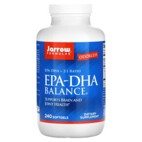 Jarrow Formulas EPA-DHA Balance 240 Softgels 790011160397