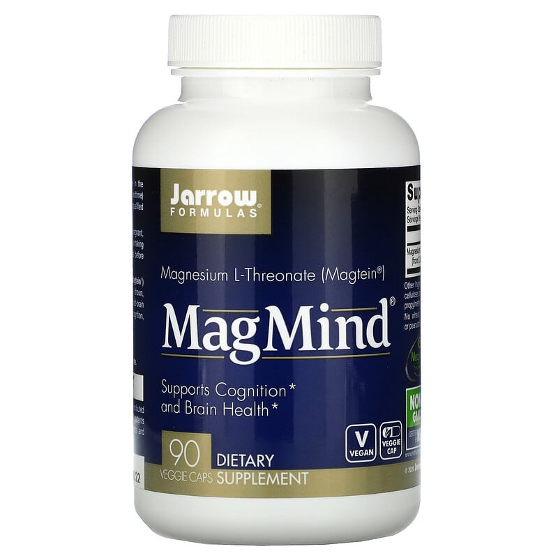 Jarrow Formulas MagMind 90 viên 1 Jarrow Formulas MagMind 90 Veggie Caps 790011290629