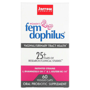 Jarrow Formulas Women's Fem Dophilus 60 Veggie Caps 790011030300