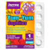 Jarrow Formulas Yum-Yum Dophilus Sugar-Free Natural Raspberry 120 Chewable Tablets 3 Jarrow Formulas Yum-Yum Dophilus Sugar-Free Natural Raspberry 120 Chewable Tablets 790011320050