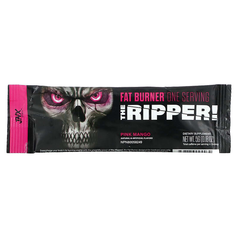 JNX Sports The Ripper Fat Burner Pink Mango 1 Stick 0.18 oz (5 g) 1 JNX Sports The Ripper Fat Burner Pink Mango 1 Stick 0.18 oz (5 g) 797776094462